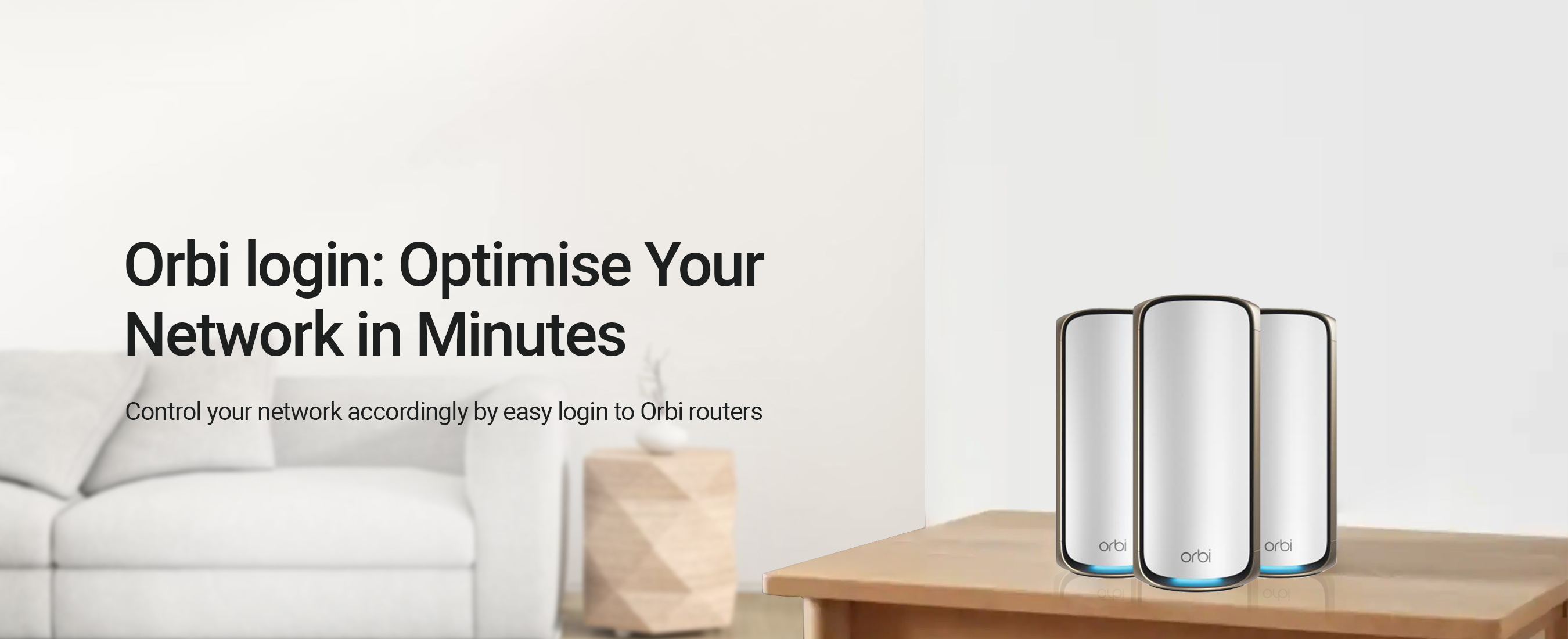 orbi router login