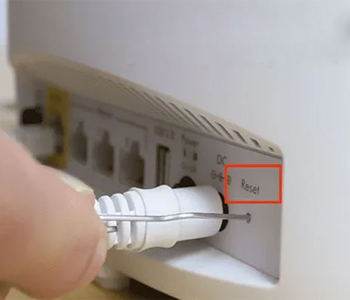 reset orbi router